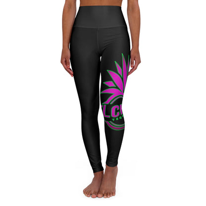 High Waisted Yoga Leggings (AOP)