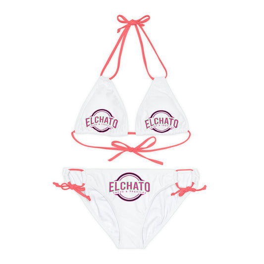 Strappy Bikini Set (AOP)